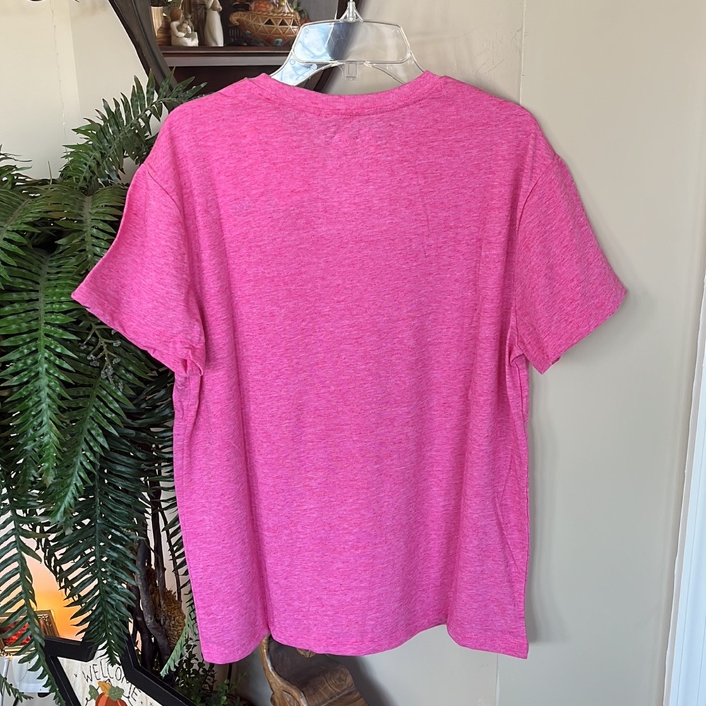 Brand New Barbie Pink Corvette Short Sleeve Shirt Movie Top - Picture 7 of 11